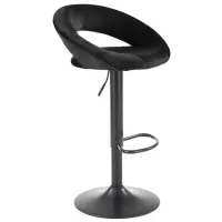 Scaun de bar AG H102 Catifea / Metal / Black
