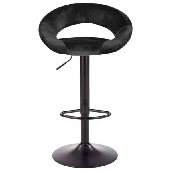 Scaun de bar AG H102 Catifea / Metal / Black photo 3