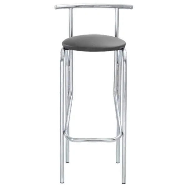 Scaun de bar AG Jola V4 Piele eco / Metal / Black photo 1