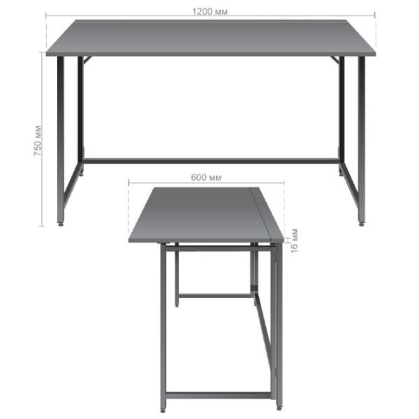 Masă de birou AG FOLD 1200 PAL/ Stejar Sonoma photo 4