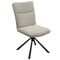 Scaun de bucătărie DecoPrim Talon Stofă/ Light Gray Black