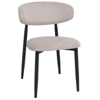 Scaun de bucătărie DecoPrim Meridian  Stofă/ Beige Black