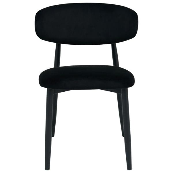 Scaun de bucătărie DecoPrim Meridian  Stofă/ Black Black photo 4