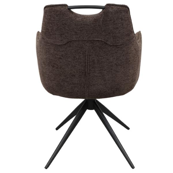 Scaun de bucătărie DecoPrim Albert  Spumă poliuretanică/ Brown Black photo 4