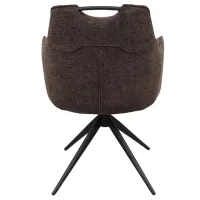 Scaun de bucătărie DecoPrim Albert Spumă poliuretanică/ Brown Black photo 4