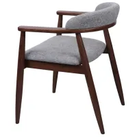 Scaun de bucătărie DecoPrim Midas Stofă/ Gray Brown photo 5