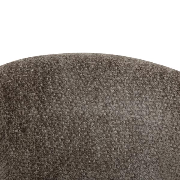 Scaun de bucătărie DecoPrim Vasco Țesătură/ Gray Black photo 6