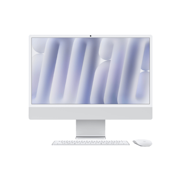 All-in-One PC Apple 24" 4.5K M4/ iMac 2024/ 16 GB/ 256 GB/ Silver photo 1