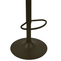 Scaun de bar Deco SB-39 Piele eco / Metal / Beige photo 5