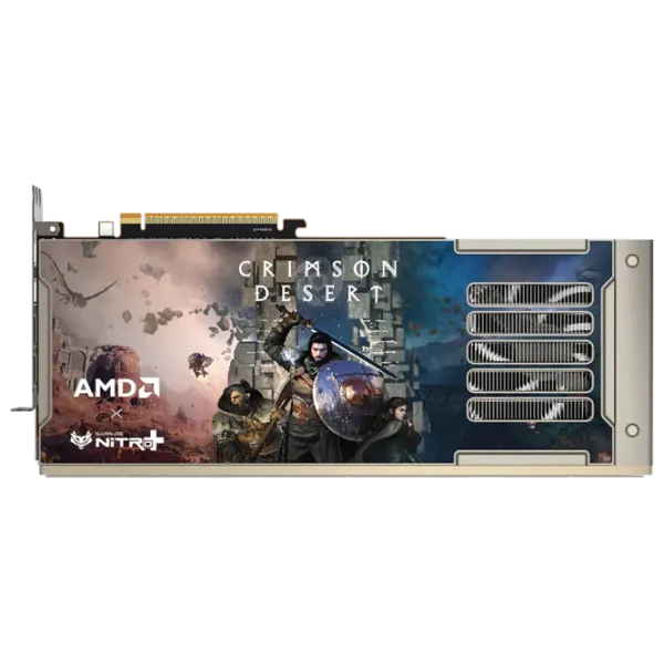Видеокарта Sapphire NITRO+ Radeon RX 9070 XT CRIMSON DESERT PCI Express x16 5.0 / 16 ГБ photo 3