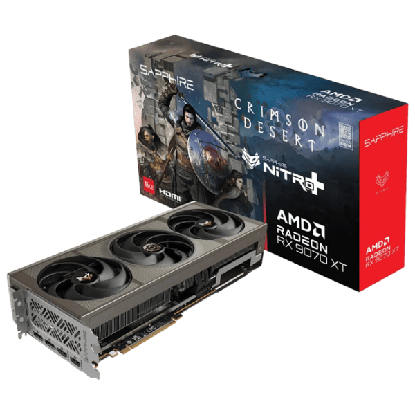 Видеокарта Sapphire NITRO+ Radeon RX 9070 XT CRIMSON DESERT PCI Express x16 5.0 / 16 ГБ photo 5