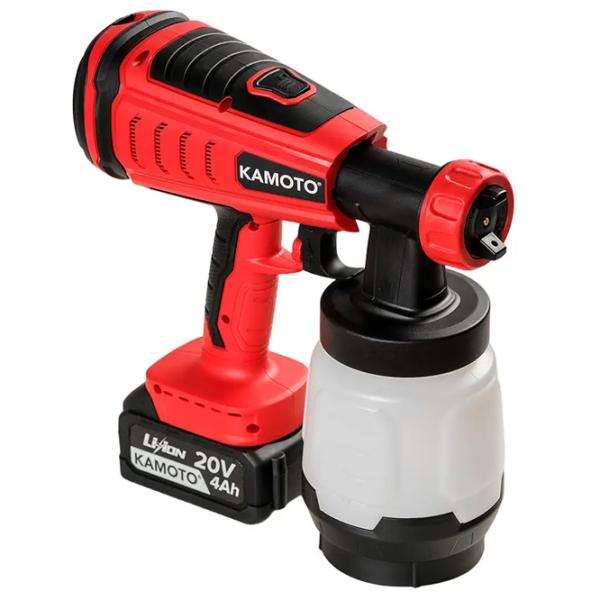 Краскопульт Kamoto SGB300 0.8 л/ Красный photo 1