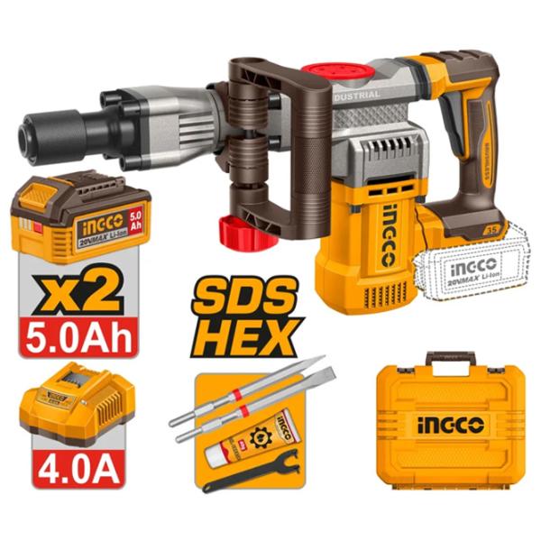 Ciocan demolator INGCO CDBLI203582  / Yellow photo 2