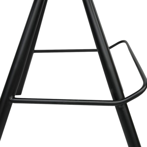 Scaun de bar DecoPrim Santo Catifea / Metal / Dark Brown photo 5