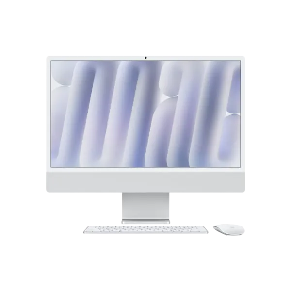 All-in-One PC Apple 24" 4.5K M4/ iMac 2024/ 24 GB/ 1 TB/ Silver photo 1