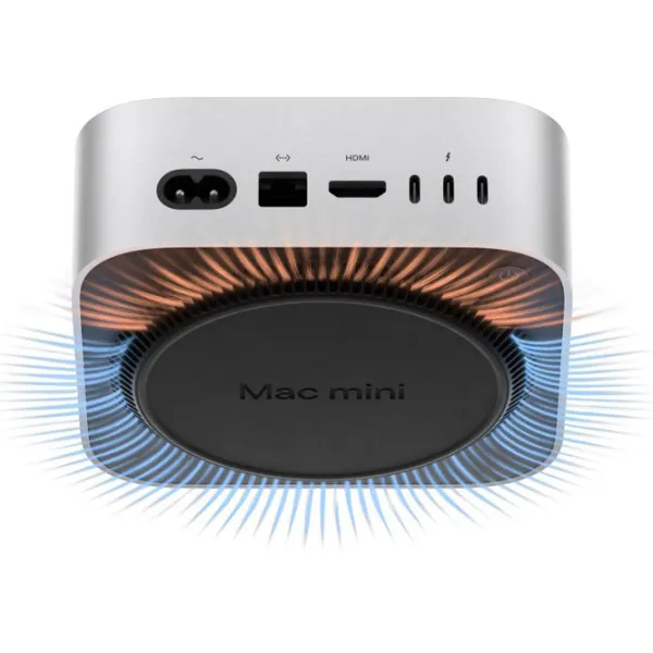 Мини ПК Apple Mac Mini 2024 M4 Pro 12C/16G/ 24 ГБ/ / 1 ТБ/ Apple GPU (16-core graphics) photo 6
