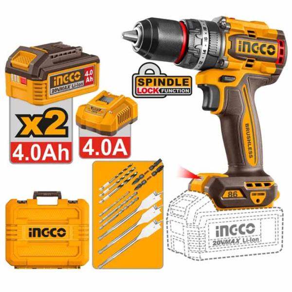 Дрель-шуруповерт INGCO CIDLI208682 500 об/мин photo 3
