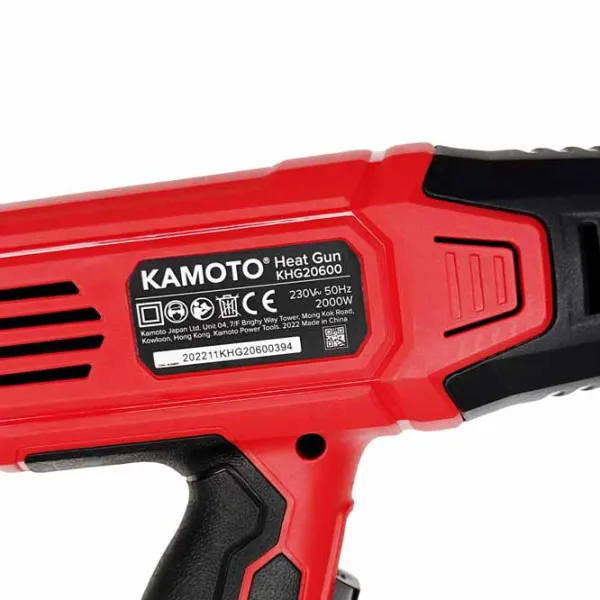 Suflantă de aer cald Kamoto HG2000 2000 W / Red photo 8