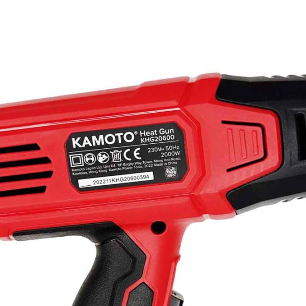 Suflantă de aer cald Kamoto HG2000 2000 W / Red photo 8