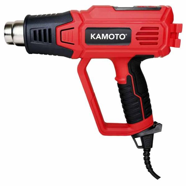 Строительный фен Kamoto KHG20600LCD 2000 Вт / Красный photo 1