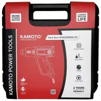 Suflantă de aer cald Kamoto KHG20600LCD 2000 W / Red photo 9