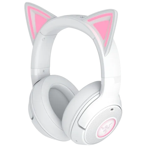 Наушники Razer Kraken Kitty Edition V2 Quartz Pink Белый Беспроводные/ Игровой photo 1