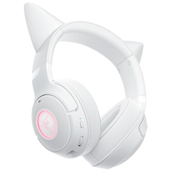 Наушники Razer Kraken Kitty Edition V2 Quartz Pink Белый Беспроводные/ Игровой photo 3