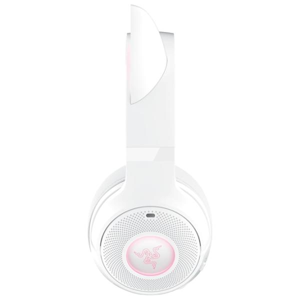 Наушники Razer Kraken Kitty Edition V2 Quartz Pink Белый Беспроводные/ Игровой photo 4