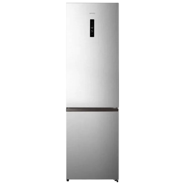 Frigider Gorenje NRK620EAXL4 cu congelator jos 336 l / 200.4 cm / Inox photo 1