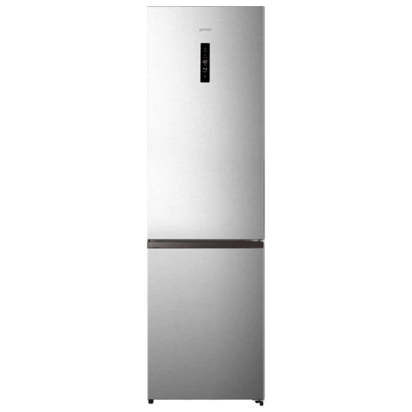 Frigider Gorenje NRK620EAXL4 cu congelator jos 336 l / 200.4 cm / Inox photo 1
