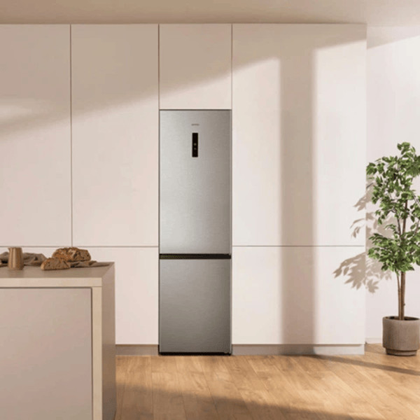 Frigider Gorenje NRK620EAXL4 cu congelator jos 336 l / 200.4 cm / Inox photo 3