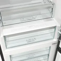 Frigider Gorenje NRK620EAXL4 cu congelator jos 336 l / 200.4 cm / Inox photo 4