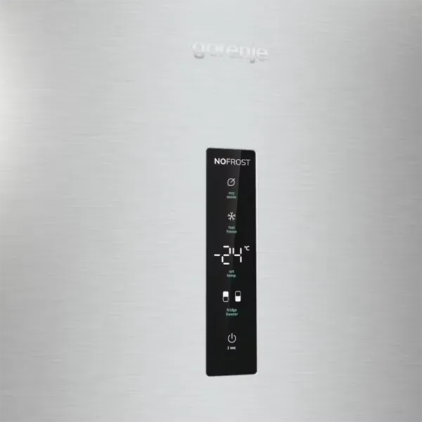 Frigider Gorenje NRK620EAXL4 cu congelator jos 336 l / 200.4 cm / Inox photo 7