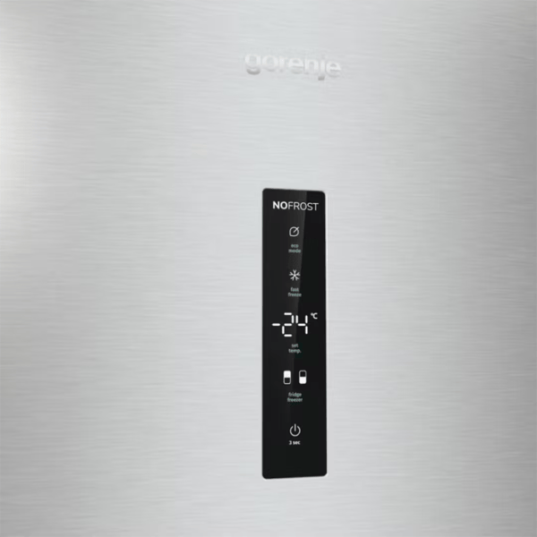 Frigider Gorenje NRK620EAXL4 cu congelator jos 336 l / 200.4 cm / Inox photo 7