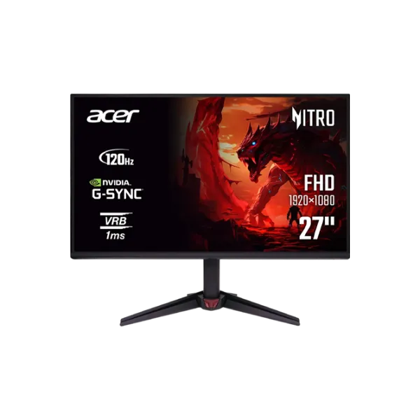 Monitor Acer Nitro VG270Gbmipx 27" Full HD 120 Hz / 1 ms / Black photo 1