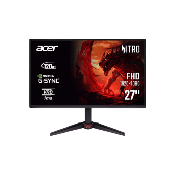Monitor Acer Nitro VG270Gbmipx 27" Full HD 120 Hz / 1 ms / Black photo 1