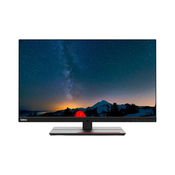 Monitor Lenovo ThinkVision P27u-20 27" 4K 60 Hz / 4 ms / Black photo 1