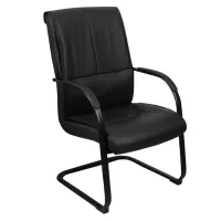 Scaun de birou DecoPrim Vento B-6014 Spumă poliuretanică/ Black 