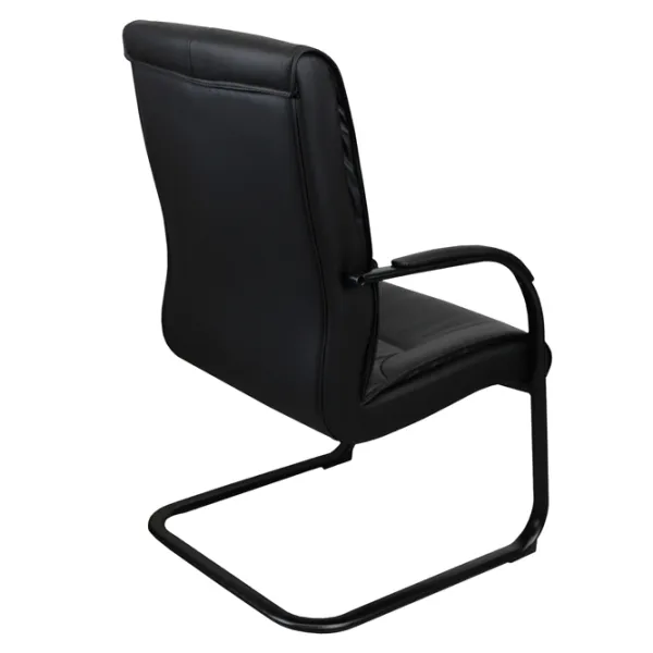 Scaun de birou DecoPrim Vento B-6014 Spumă poliuretanică/ Black  photo 4