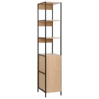 Стеллаж Deco Lanta S 176 x 33 x 41см cm / Металл / Black