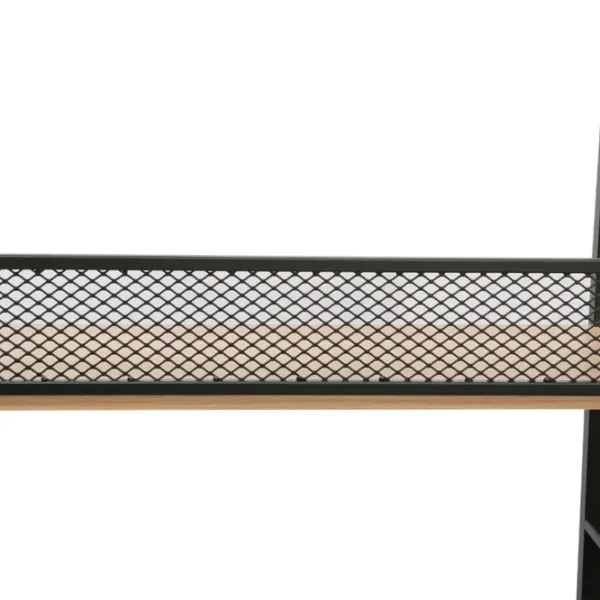 Etajeră DecoPrim Brick 187 x 60 x 28 cm / Metal / Black photo 4