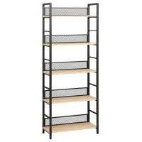 Стеллаж DecoPrim Brick 154 x 60 x 28см cm / Металл / Black