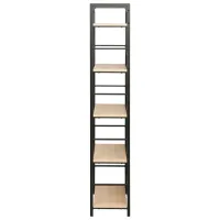 Etajeră DecoPrim Brick 154 x 60 x 28 cm / Metal / Black photo 2