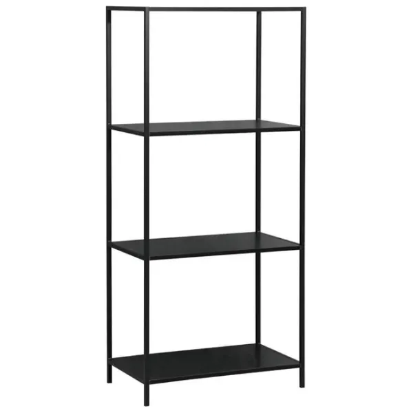 Стеллаж DecoPrim Cona 4 110.5 x 50 x 30см cm / Металл / Black photo 1