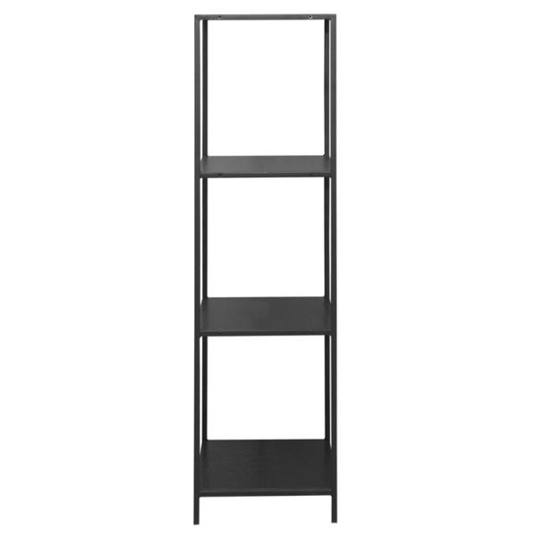 Стеллаж DecoPrim Cona 4 110.5 x 50 x 30см cm / Металл / Black photo 2