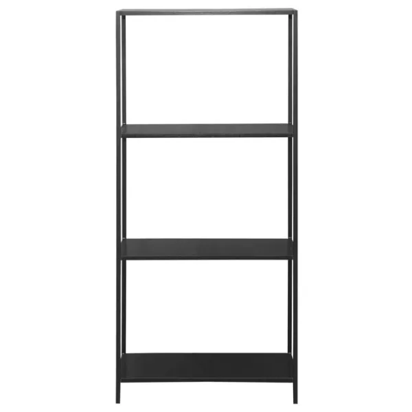 Стеллаж DecoPrim Cona 4 110.5 x 50 x 30см cm / Металл / Black photo 3
