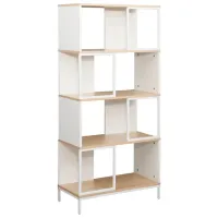 Etajeră DecoPrim Loreto 5 146.5 x 70 x 30 cm / PAL / White