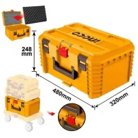 Geantă pentru scule INGCO PBXS103 1 buc. Plastic photo 2