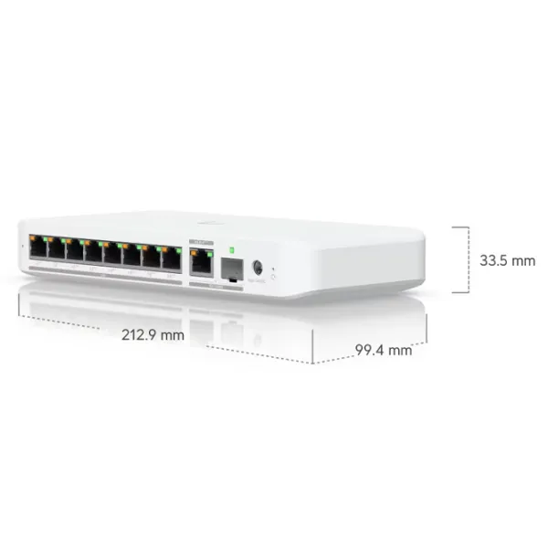 Switch Ubiquiti USW-Flex-2.5G-8-PoE White photo 6