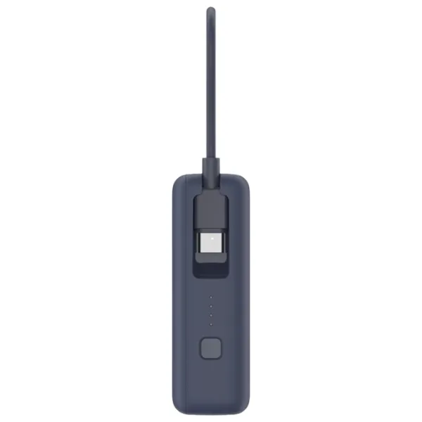 Power Bank Xiaomi Integrated Cable 10000 мАч/ Голубой лед photo 2